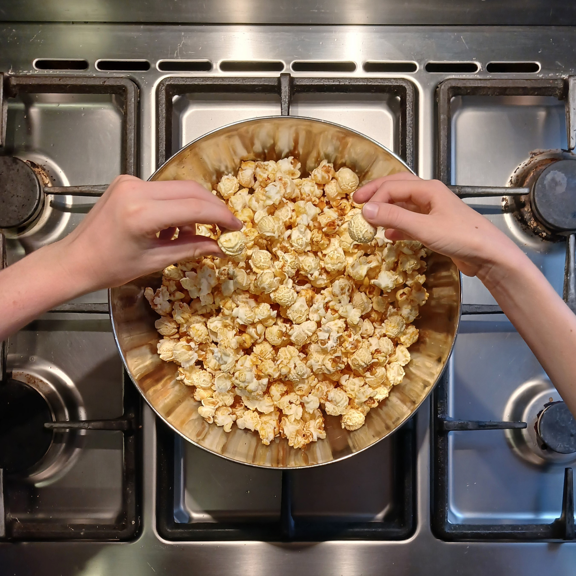Kettle Corn Made At Home