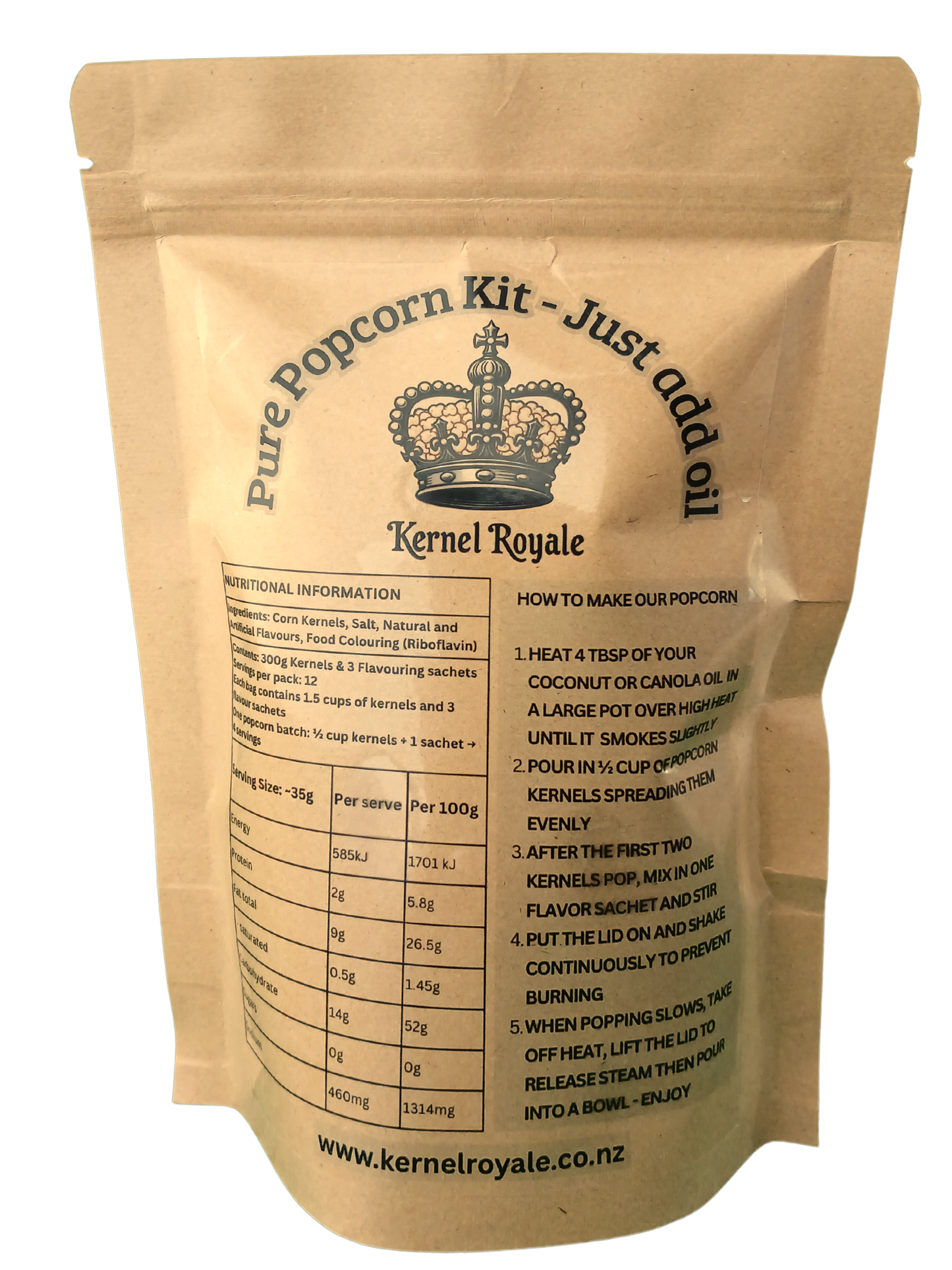 Kettle Corn Kit Information